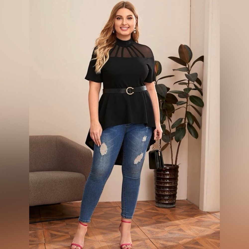 NWOT SHEIN Hi-Lo Top 2 XL